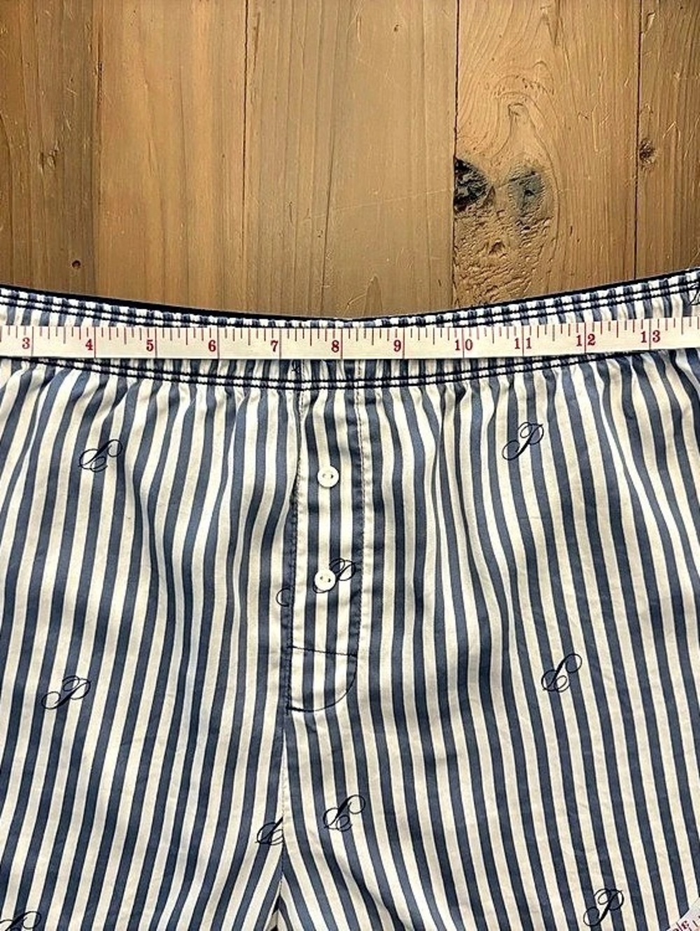 Victoria's Secret PINK Tencel Striped Pajama Shorts M - Picture 3 of 5